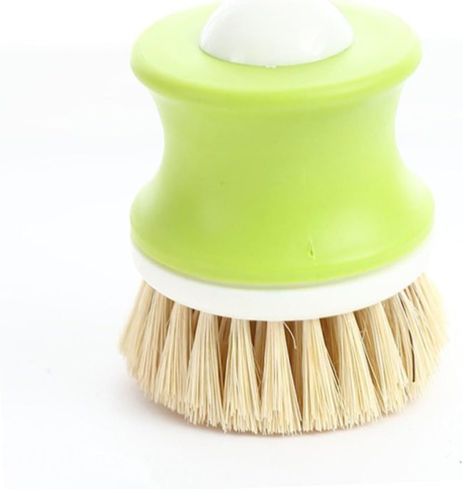 Dish Brush Pot Brush Made of Palm Brush Natural Coconut Dish Washing Brush for Home Random